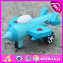 2015 New Plane Toy Wood for Children, Flying Wooden Plane Toy, Wood Kids Toy Plane Slide, Kids′ Wooden Toy Plane W04A193